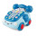 【音乐电话玩具车]可拖拉蓝色