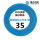 国标BVR35平方-蓝色100米
