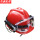 手电+护目镜+头盔(红色)