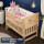 婴儿床+粉兔乐园（床品加厚款）