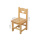 纯实木樟子松椅子