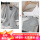 YZD865灰色西装+灰色裤子(白色吊