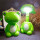 翠绿色 208青蛙台灯