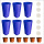 深蓝色6个：种植杯+海棉+培植杯