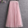 粉色裙长85cm-女夏小个子半身裙