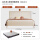 实木床+22cm高档床垫 弹簧床垫