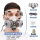 高效防尘毒面具防雾大眼罩20片KN95滤棉2包活性