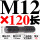 M12*120【中圆双头螺丝】