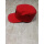 红色；平顶帽