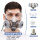 高效防尘毒面具+防尘眼罩+10片KN95滤棉+2包