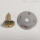 4厘米不锈钢圆片+3厘米镀锌测钉