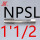 【成量】NPS L 1*1/2-11.5