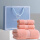 4号礼盒三件套粉色-圣托1浴巾+2