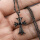 黑色单十字架60cm