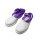 紫色【条纹带筒】劳保鞋