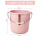【加厚】小号粉色水桶