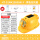 智能双风扇双空调帽/黄色18000蓝牙+太阳能+A