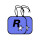 蓝色R星 古龙香型铝箔袋包装