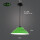 新喇叭罩30cm绿+10瓦LED灯泡