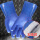 蓝色磨砂手套（加绒款）：10双