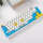 68键三模白底白光机器猫键盘