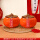 [礼盒装]陶瓷柿子2个+平安喜乐