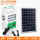 401锂电池标配+6瓦太阳能板