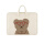 戴眼镜的熊丨可挂行李箱上(+鼠标垫)