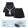 黑三本短袖+黑短裙43cm+白领巾 衣架名扎