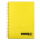 PP封面 双环金属线圈笔记本 B6 黄色