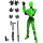 拼装机器人偶(黑绿)带3手型4