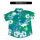 椰树绿短袖衬衫