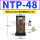 NTP-48 带PC10-03+3分平头消声器