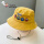 黄色 WHOOO渔夫帽