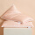 蚕丝纤维枕-粉色-高枕(压下约9厘