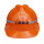 桔红色工程建设 帽子5色可选