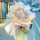 【粉色天空】1朵粉绣球11朵粉玫瑰花束