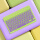 【绿紫撞色】10寸充电版键盘(送支架/充电线)