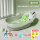 墨竹绿+浴垫+折叠脸盆2个+浴勺(