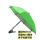 硬管夹子伞-绿色