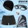 灰色【泳裤+泳帽+泳镜+耳塞+泳包