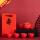 柿子大红色+寿礼盒