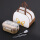 【棕色饭盒】+米色袋+304勺筷
