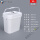 长方形桶-10L-白色 装水20斤