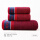 浴巾1条+毛巾2条-红色