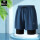 双层泳裤A33-蓝