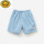 22906（浅蓝色西瓜熊）短裤六一儿童节礼物