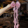 纱巾蝴蝶结-粉色