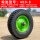 带轴单轮磨标加厚绿色轮毂6205