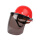 【红】安全帽+支架+灰色屏